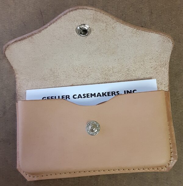 Natural English Kip Card Holder