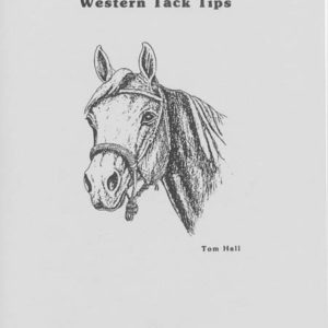 Book - Western Tack Tips - Tom Hall