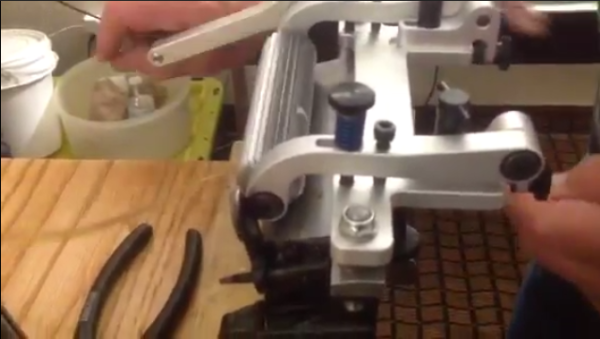 Jack's Pat Hand Crank Machine & Osborne Attachment