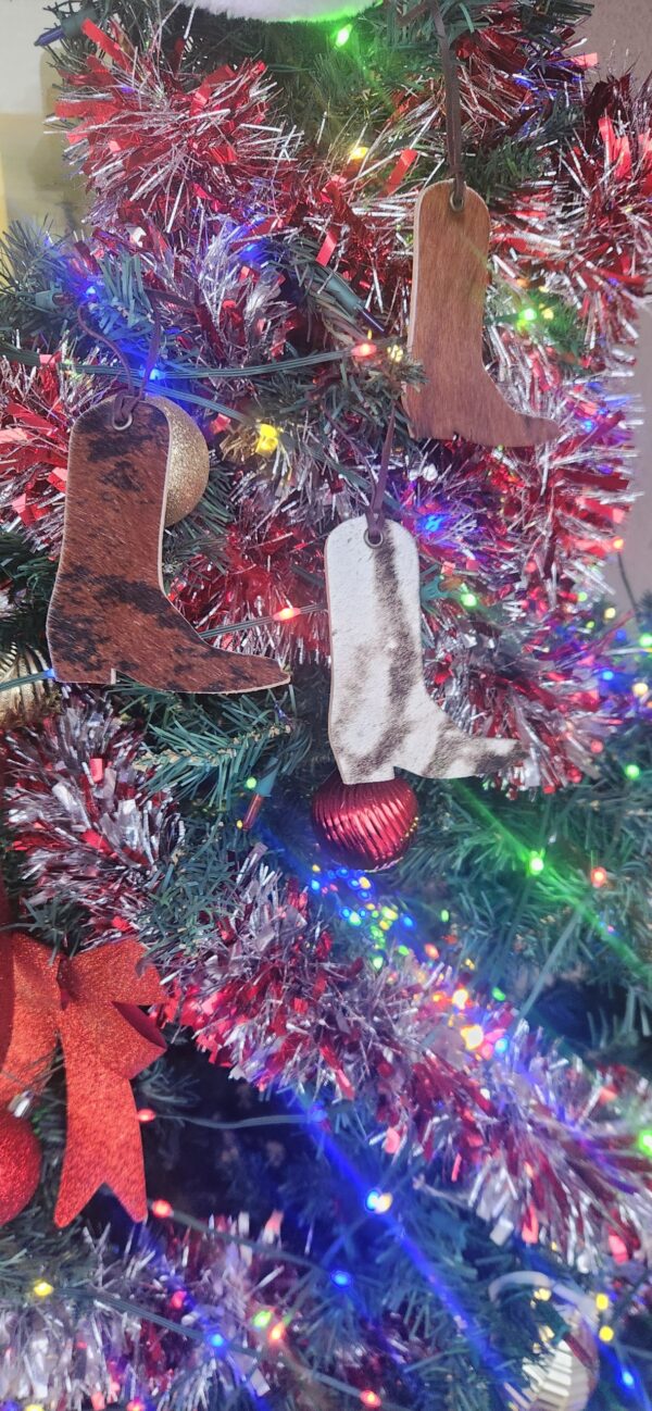 Christmas boot front